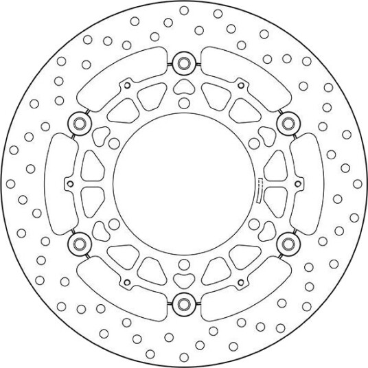 BREMBO 78B40846 Bremseskive