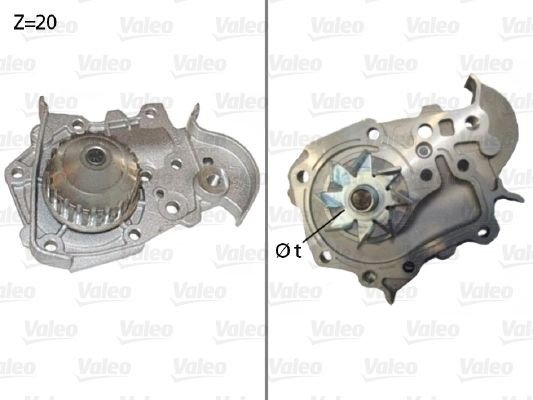 VALEO 506573 Vannpumpe