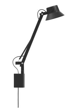 Muuto Dedicate S1 Vegglampe Sort