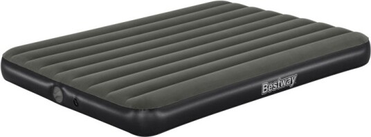 Bestway Tritech luftmadrass Queen luftfylt ekstraseng innebygd pumpe 203 x 152 x 25 cm