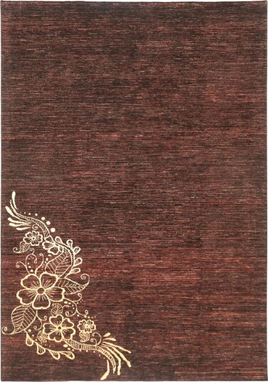 Orientalsk Teppe   Gabbeh Bamiyan Hand Knotted   203 x 290 cm Størrelse: 203 x 290 cm