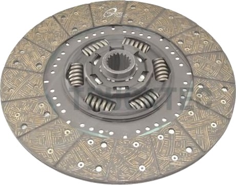 Clutchplate TRUCKTEC AUTOMOTIVE 01.23.172