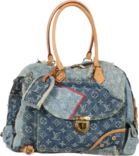 Louis Vuitton Vintage Dame Blå Louis Vuitton Vintage Dame Blå