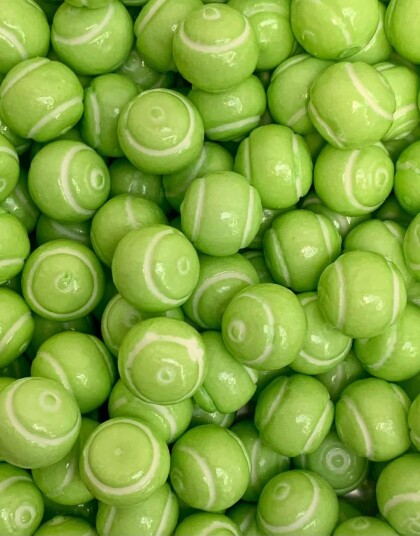 3 kg Zed Tennis Balls Lemon   Stor Pose med Tyggegummikuler 20 21 mm