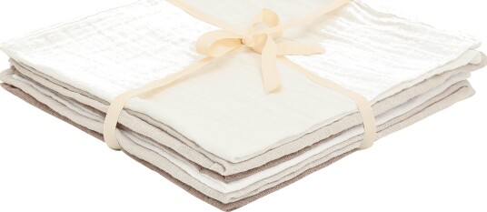 Pippi Cloth Muslin 6-Pack Brown 65x65 cm