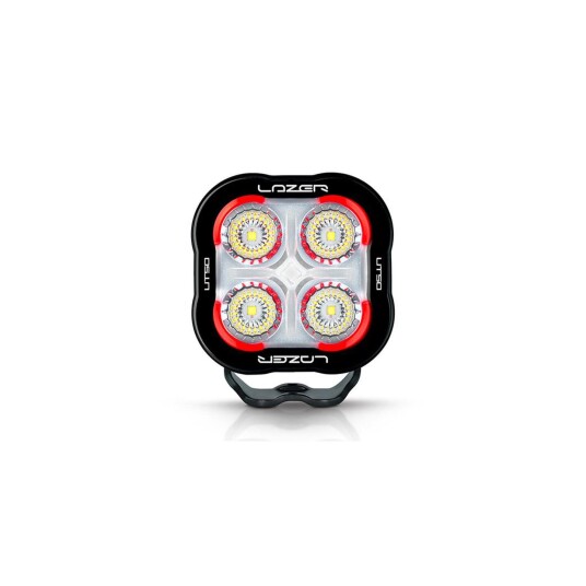 Lazer Utility 50 Red Tail Light 5000 lumen 50W med rødt posisjonslys