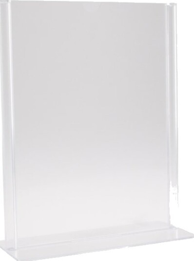 Brosjyredisplay Klar A6 T Form T/Brett 148X105mm120x60x150mm 0,09Kg 1 Stk Brosjyredisplay Klar A6 T Form T/Brett 148X105mm120x60x150mm 0,09Kg 1 Stk