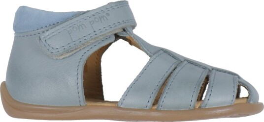 Pom Pom Sandaler Forretter Velcro Sky Blue Pom Pom 22 Sandals Blå