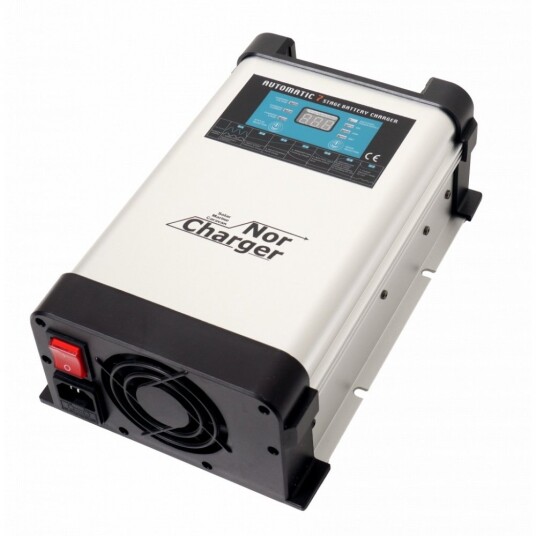 NOR CHARGER Pro Serie Elektronisk Batterilader 12V 40A 2 Kanaler NOR CHARGER Pro Serie Elektronisk Batterilader 12V 40A 2 Kanaler