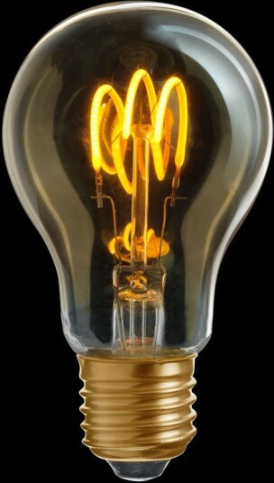 Unison UNI FLEX E27 LED Filament Gull 3W 2000K Dimbar Unison UNI FLEX E27 LED Filament Gull 3W 2000K Dimbar