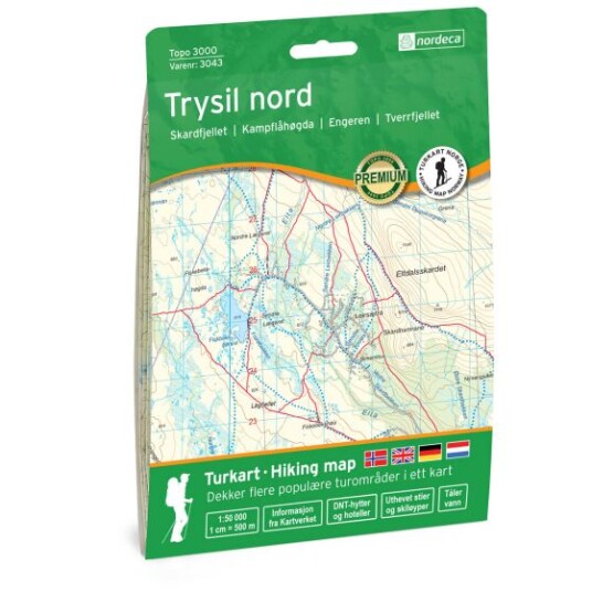 Turkart, Trysil Nord Topo 3000