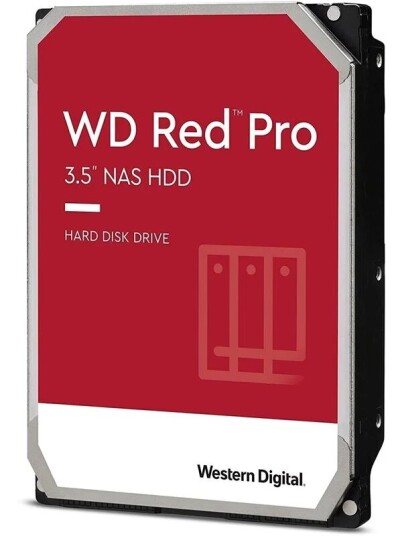 WD Red Pro 24TB SATA III Harddisk 3.5" for NAS WD Red Pro 24TB SATA III Harddisk 3.5" for NAS