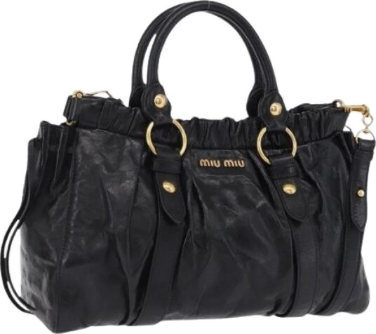 Miu Miu Pre owned Dame Pre owned Svart ONE SIZE,