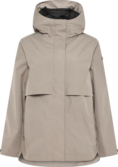 Didriksons Elsa Regnjakke Dame Ash Brown 38(M)