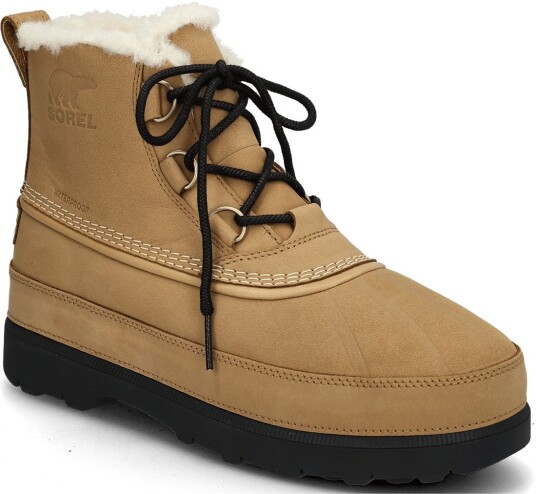 Sorel Ambler Fireside Chukka Wp CARIBOU BUFF BLACK 41