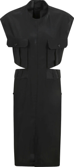 Saint Laurent Dame Kjoler Svart M, Saint Laurent Dame Kjoler Svart M,