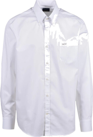 Paul & Shark Herre Skjorter Hvit 3XL,