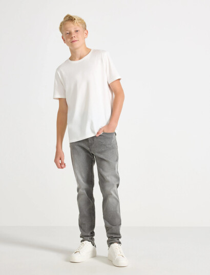 Lindex Trousers Denim Staffan Narrow Grey 146 Lindex Trousers Denim Staffan Narrow Grey 146