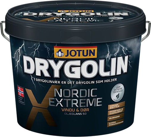 Jotun drygolin nordic extreme vindu dør gul base 2,7l