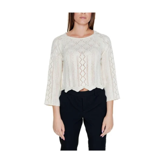 VERO MODA Vmginger 3/4 boatneck pullover Birch L