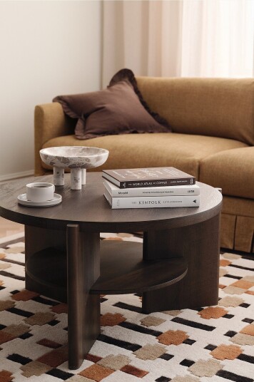 Ellos Home Salongbord Bikibo Ø80 cm Brun