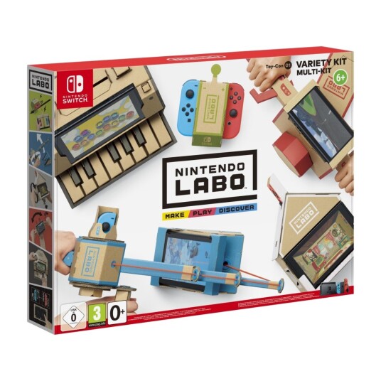 Nintendo Labo Variety Kit Nintendo Switch Spill