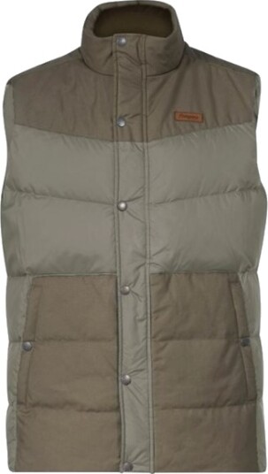 Bergans Nordmarka Outdoor Down Vest Men Green Mud M Bergans Nordmarka Outdoor Down Vest Men Green Mud M