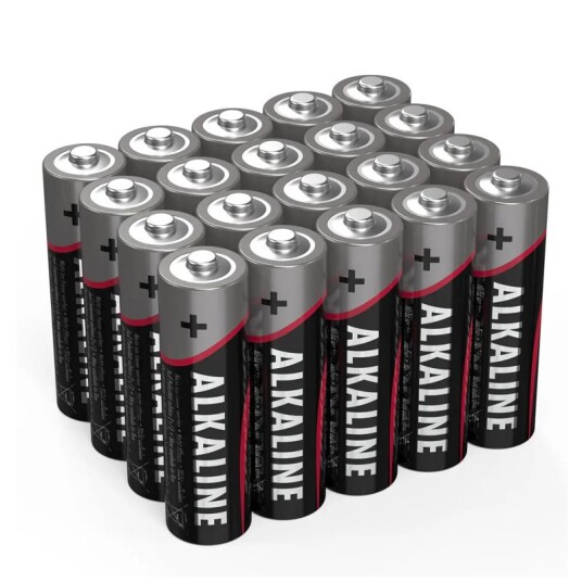 Ansmann 20-pk Alkalisk AA Batterier 1.5V Mignon Ansmann 20-pk Alkalisk AA Batterier 1.5V Mignon