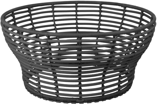 Cane-line Basket sofabordunderstell Graphite Bordplate kjøpes separat Svart Cane-line Basket sofabordunderstell Graphite Bordplate kjøpes separat Svart