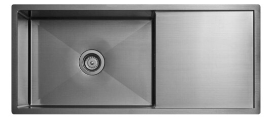 Tapwell Ta8140 PVD Kjøkkenvask B89xd45cm Black Chrome (TA-9422661)
