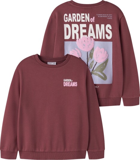 Name It Nkfomono Ls Nreg Sweat Bru Box WILD GINGER 134 140 Name It Nkfomono Ls Nreg Sweat Bru Box WILD GINGER 134 140