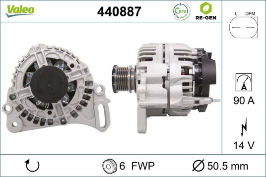 VALEO 440887 Dynamo