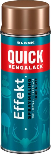 Quick bengalack effekt spray kobber metallic Quick bengalack effekt spray kobber metallic