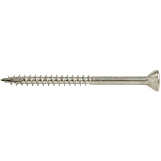 Mft Treskrue a4  treskrue senkhode a4 ø: 6mm l: 70mm ant: 100stk