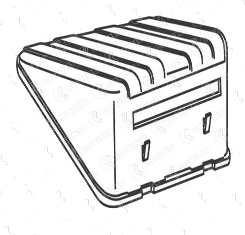 COVIND 075/619 Deksel, batteriboks COVIND 075/619 Deksel, batteriboks