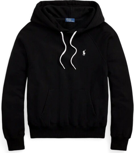 Polo Ralph Lauren Shrunken Fit Lightweight Fleece Hoodie POLO BLACK XL