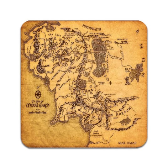 Giftoyo 2 ST Sagan Om Ringen Coaster