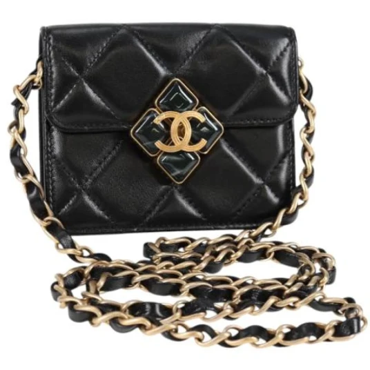 Chanel Vintage Dame Svart