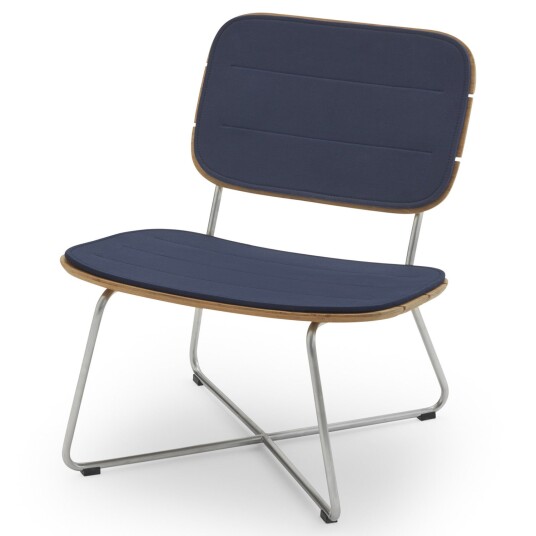 Skagerak Lilium Lounge Chair Cushion Marine Skagerak Lilium Lounge Chair Cushion Marine
