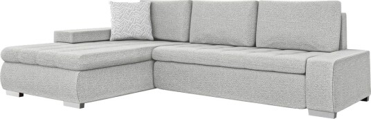 Cerys Sofa med Divan 3 seter   Lys grå
