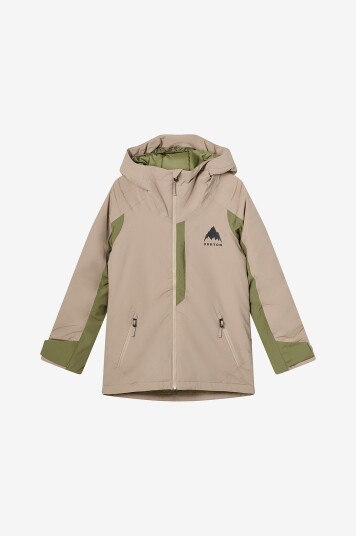 Burton Skijakke Kids Hillslope Beige Burton Skijakke Kids Hillslope Beige