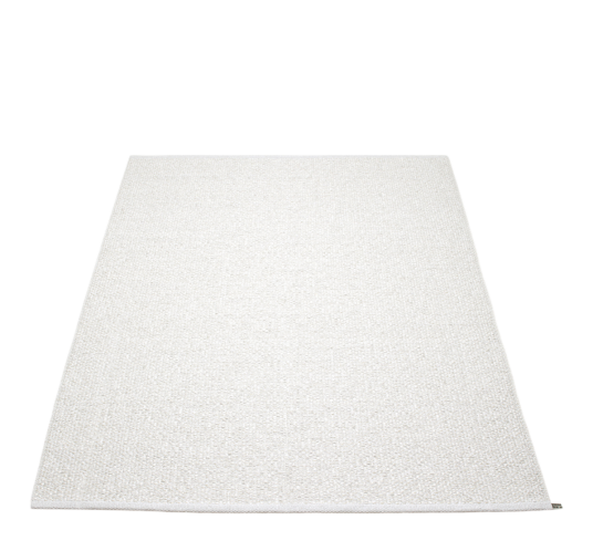 Pappelina Svea matte hvit metallic 140x220 cm