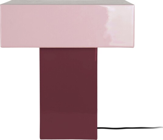 Leitmotiv Table Lamp Grato Recto Pink H35CM