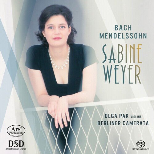 MediaTronixs Sabine Weyer : Sabine Weyer: Bach/Mendelssohn CD Hybrid (2017) Pre-Owned