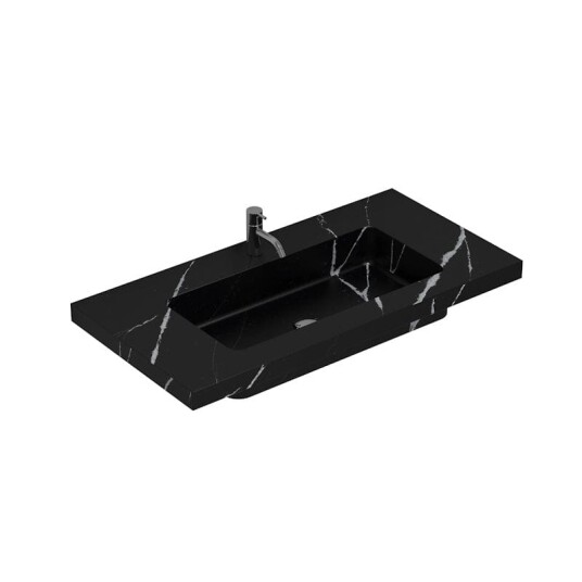 Dansani Calidris Unique Silestone Måltilpasset Eternal Marguina 100cm