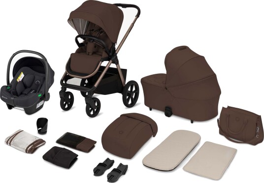 Lionelo CARMINE 3-in-1 Duovogn Brown Chocolate