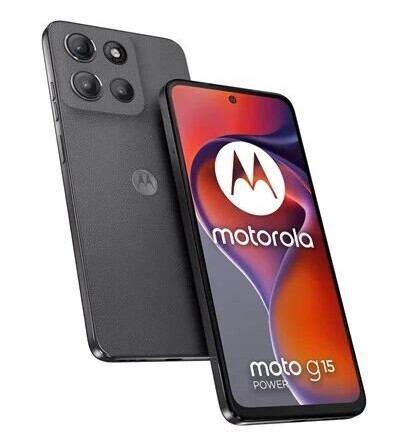 Motorola Moto G15 Power 8GB RAM 256GB Mobiltelefon Gravity Grey Motorola Moto G15 Power 8GB RAM 256GB Mobiltelefon Gravity Grey