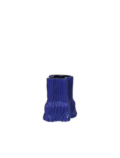 Broste Copenhagen Vase 'Magny' Blue Broste Copenhagen BLUE H23.5CM
