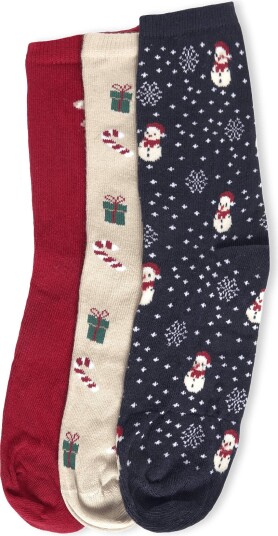 Name It Nmnrichristmas 3P Sock PEYOTE 25 27