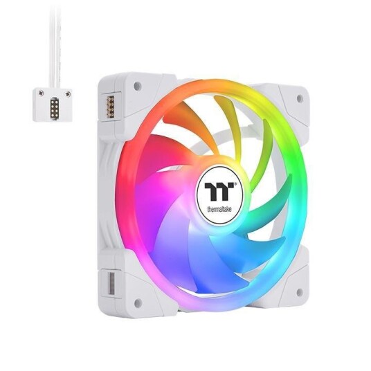 Thermaltake Swafan EX14 ARGB 140mm Kabinettvifter 3-pakning Hvit